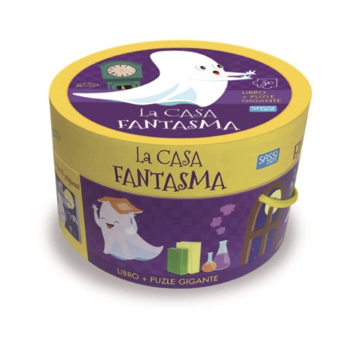 Producto - La casa Fantasma (Rompecabezas caja circular)