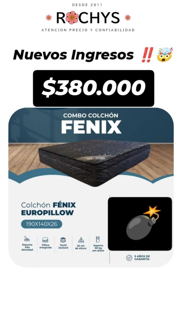 Producto - COLCHON FENIX