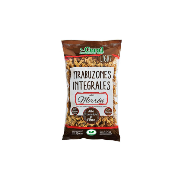 Producto - Tirabuzones integrales con morrón light