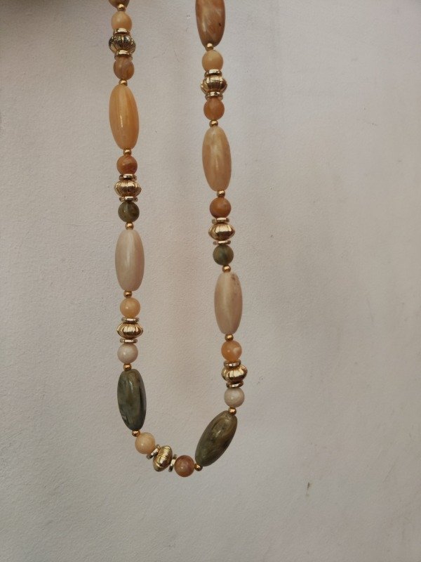 Producto - Collar Cuentas Marrones Mix