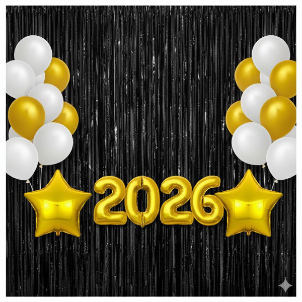 Producto - Año nuevo set dorado