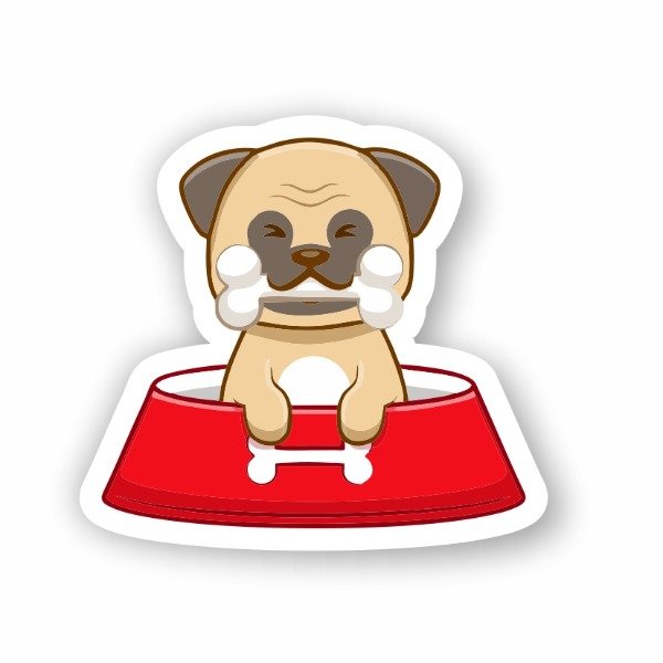 Producto - ST00094 Pug hueso