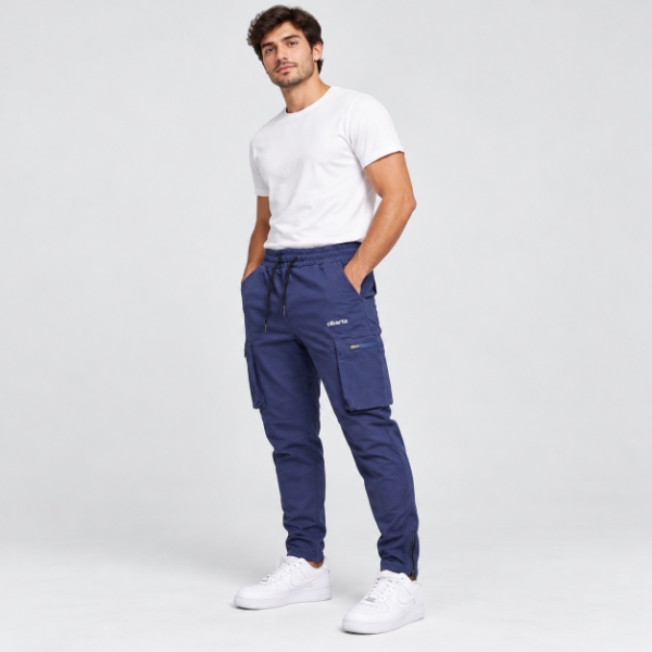 Producto - Pantalón Cargo Furtivo Unisex  Azul - 5