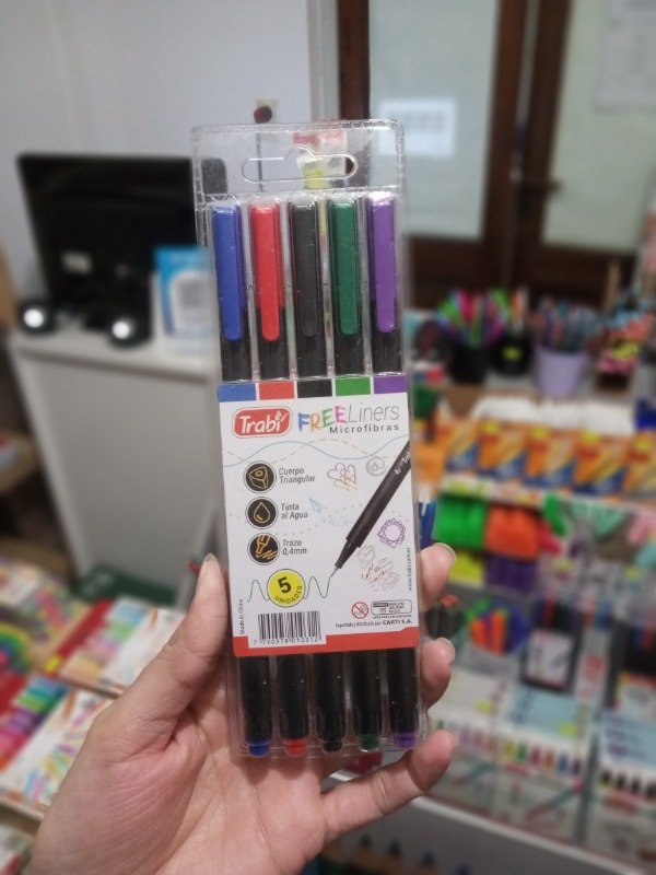 Producto - Microfibra Trabi Free Liners V/colores X5u.