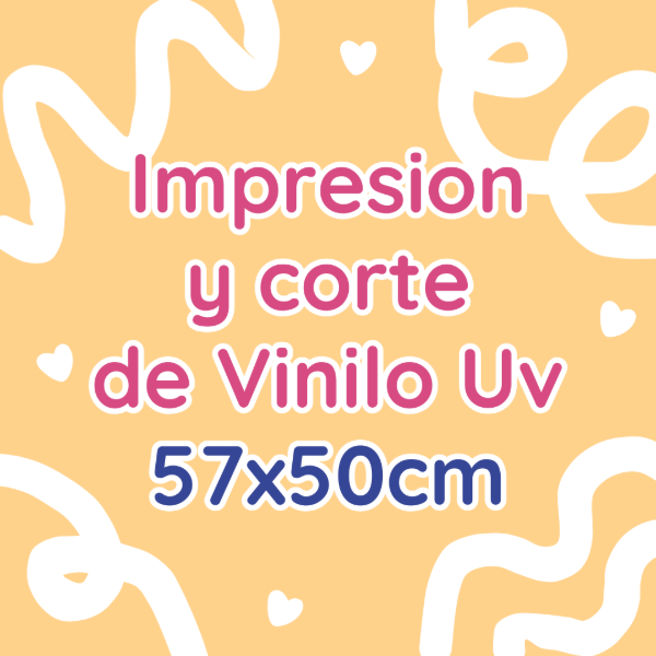 Producto - Impresion de Vinilos Uv de 57x50cm