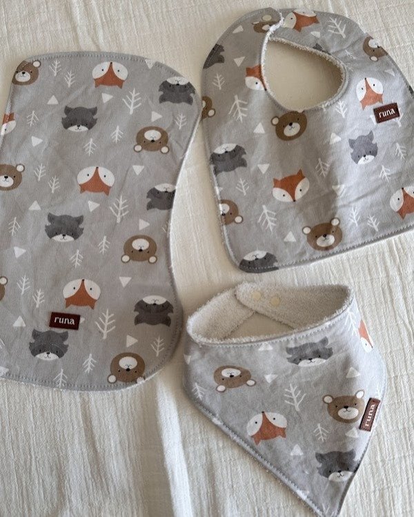 Producto - SET X3 ZORRITO Y AMIGOS