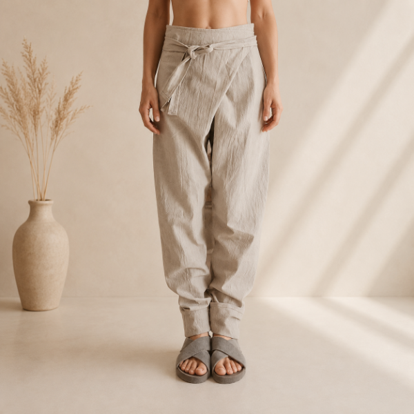 Producto - Pantalon Cruzado Tostado