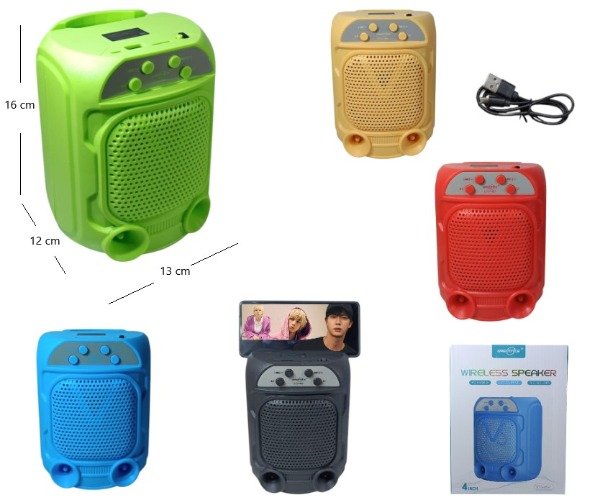 Producto - Parlante Bluetooth Extra Bass 4" (Colores)