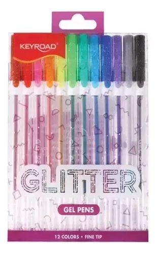 Producto - BOLIGRAFO GEL GLITTER SUELTA X1