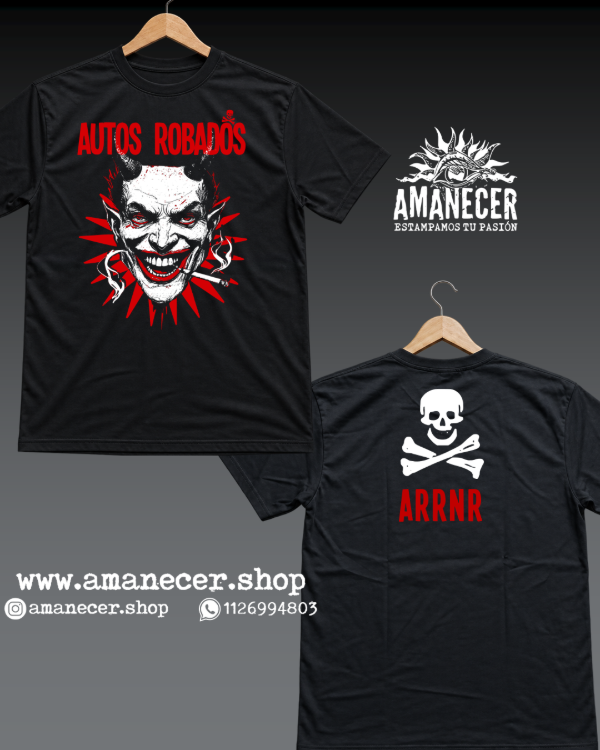 Producto - Remera Autos Robados Guasón - 0