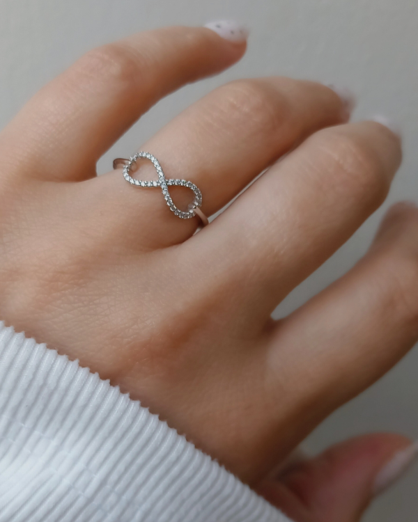 Producto - Anillo Infinito con Cubics Plata925