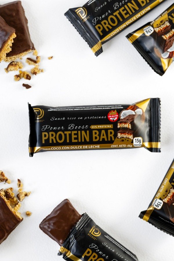 Producto - PROTEIN BAR DELUXE COCO CON DULCE DE LECHE (SIN GLUTEN)