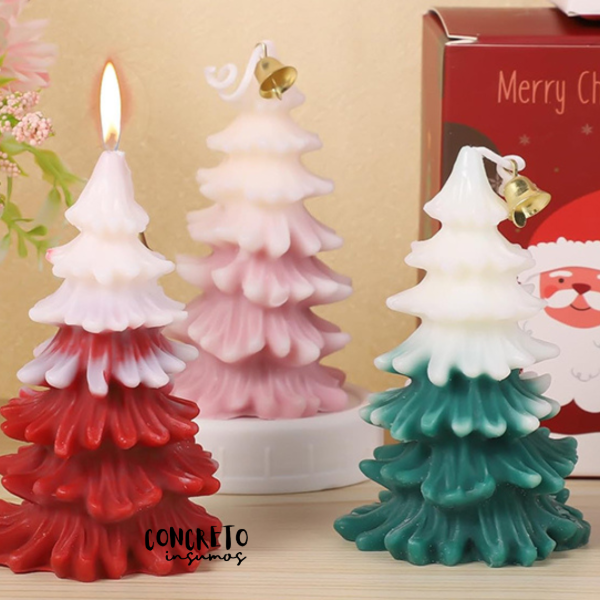 Producto - MOLDE DE SILICONA ARBOL DE NAVIDAD ABIERTO