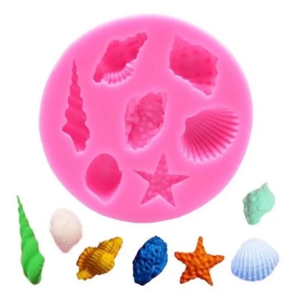 Producto - MOLDE SILICONA FIGURAS DE MAR MOD 4 - 0