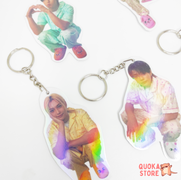 Producto - STRAY KIDS - Llaveros HOLOGRÁFICOS
