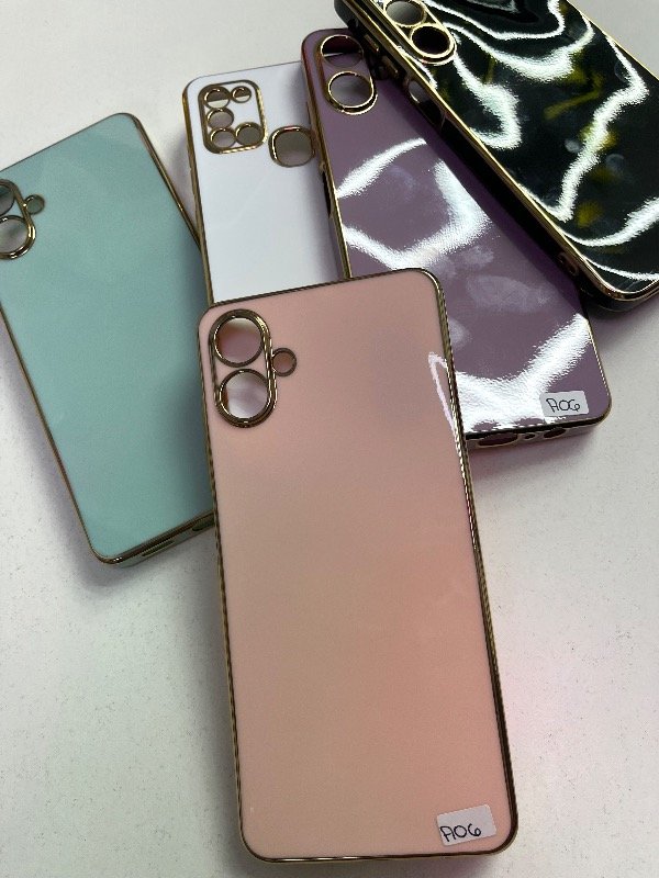 Producto - Funda siliconada rosa Samsung A16