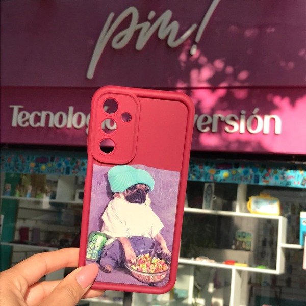Producto - Samsung A16 Funda Silicona Diseño Dog