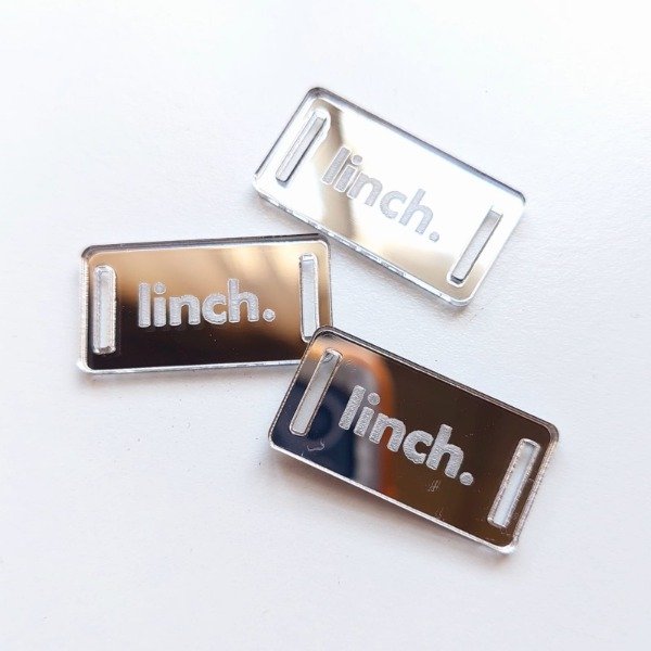 Producto - Dijes Personalizados Acrílico Espejo para Encuadernación