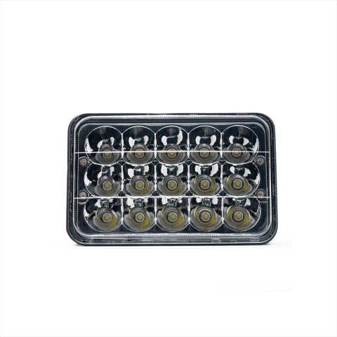 Producto - Faro LED Óptica Universal H4 Alta y Baja 15 LED 45W