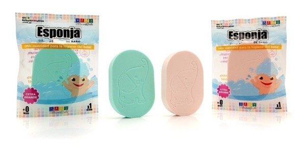Producto - Esponja De Baño Soft Para Bebés extra Grande Baby Innovation Cod 126