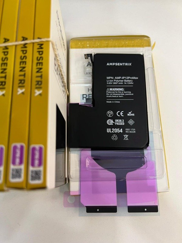 Producto - BATERIA IPHONE 12 PRO MAX AMPSENTRIX CON FLEX