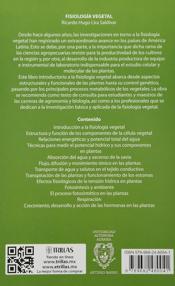 Producto - Lira: Fisiología Vegetal - 1
