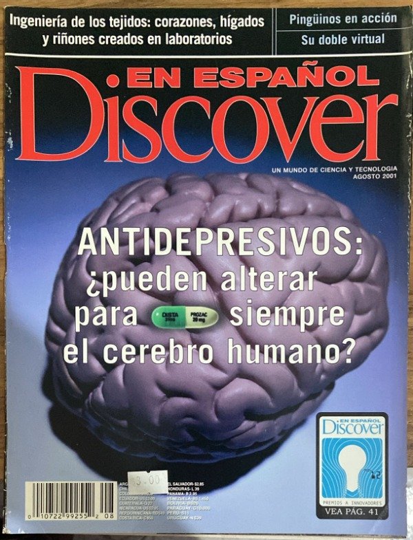 Producto - REVISTA DISCOVER VOL.5 NO.8 AGOSTO 2001