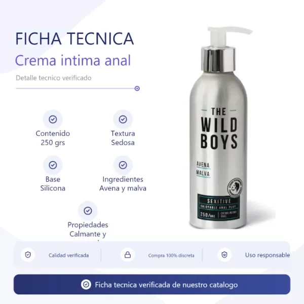 Producto - Wild Anal (siliconado) - 1