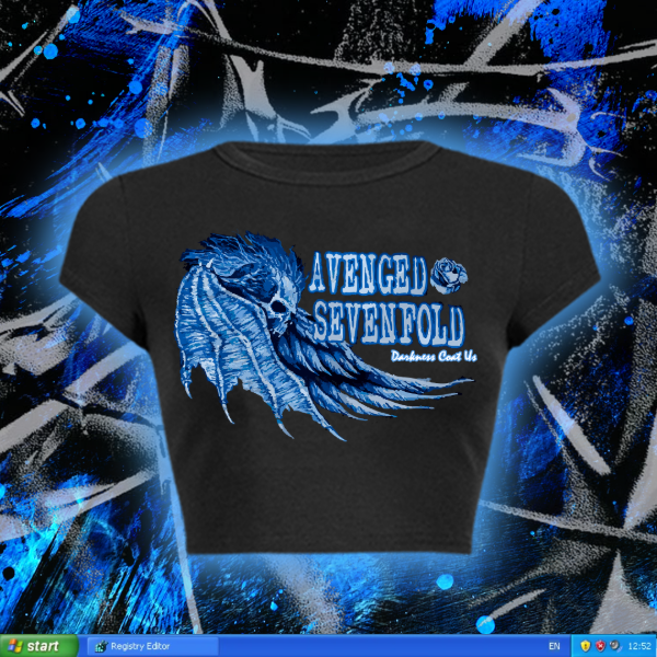 Producto - Avenged Sevenfold - Darkness coat us baby tee