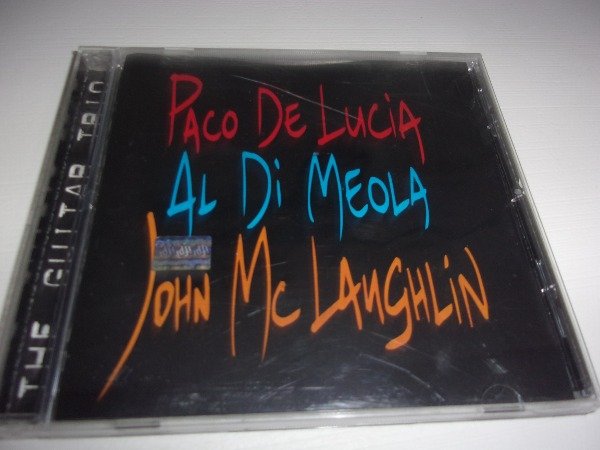 Producto - CD PACO DE LUCIA DI MEOLA MCLAUGHLIN THE GUITAR TRIO ARG L55