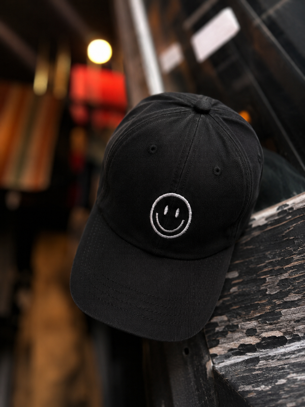 Producto - GORRA HAPPY - NEGRO