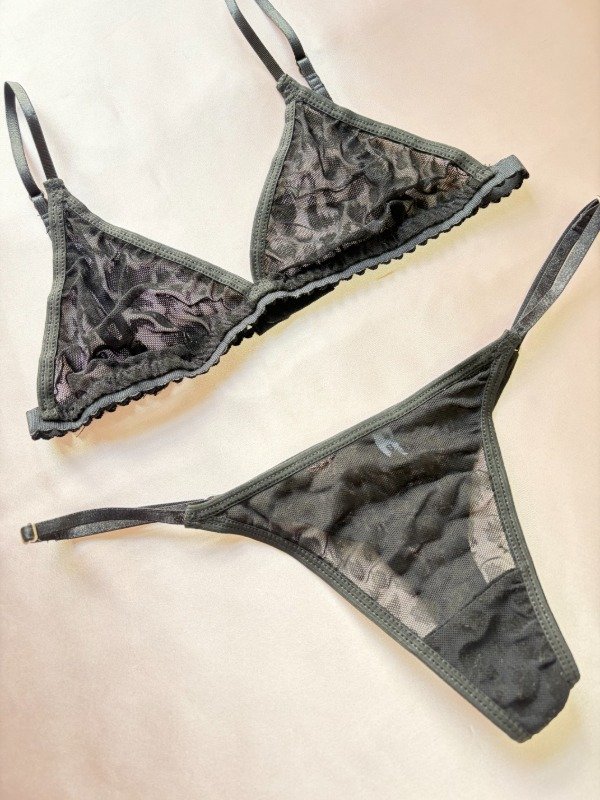 Producto - Tul Negro Animal Print - 14