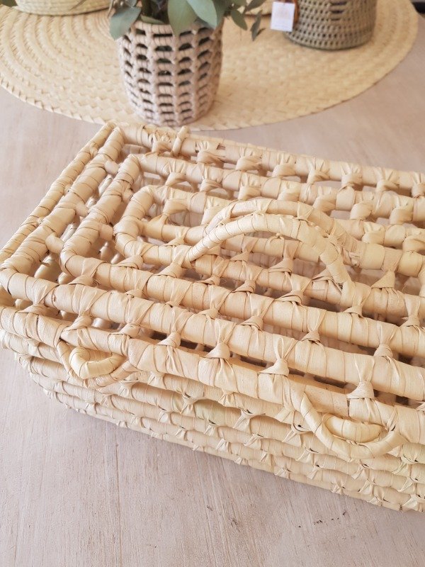 Producto - Baúl Matilda - Palma Natural