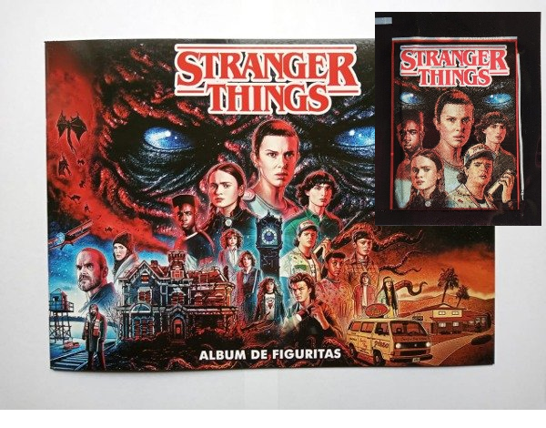 Producto - Album + 20 Sobres de Figuritas STRANGER THINGS - 2022