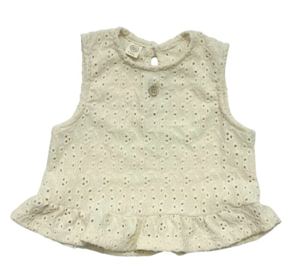 Producto - Remera Lucía Broderí Natural