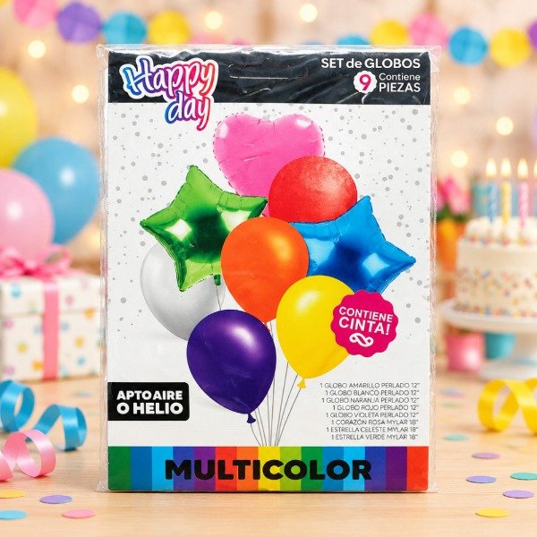 Producto - Set de Globos Multicolor 8163 - 1