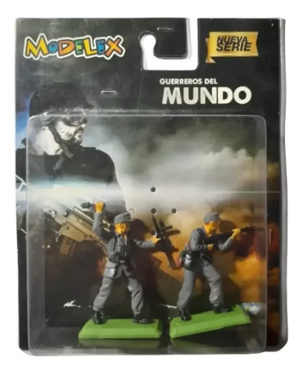 Producto - Fallado!!! Soldadito A Pie De Plastico Blister x 2 Alemanes (47) Modelex - 0