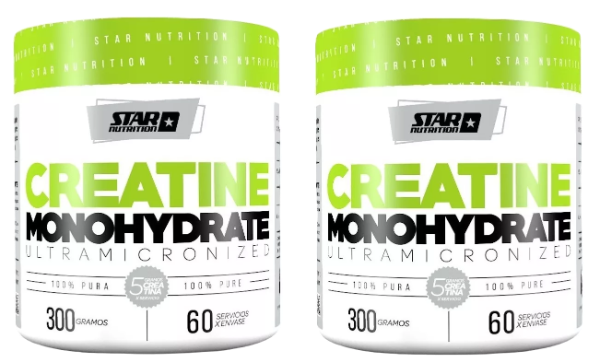 Producto - Combo Creatina Monohidrato 300g en Pote x 2 unidades