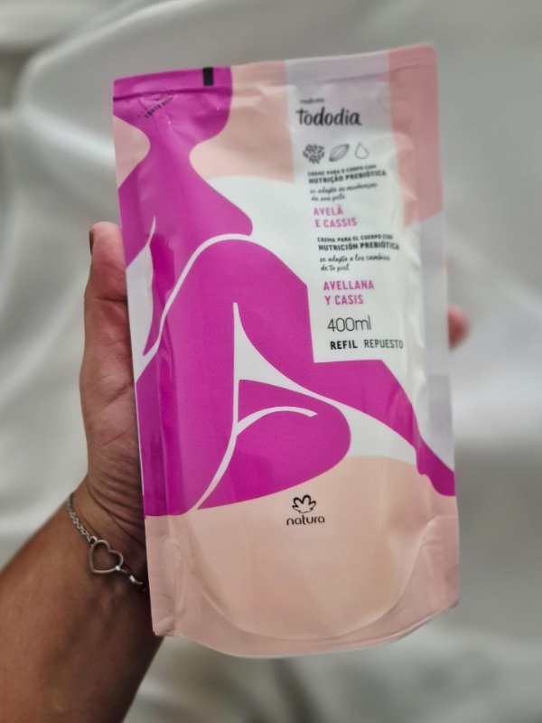 Producto - Repuesto De Crema Nutritiva Corporal De Avellana y Casis