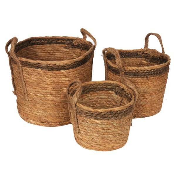 Producto - Cesto con manija Foyel 22 x 14cm