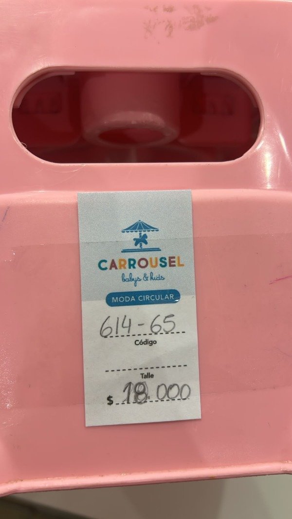 Producto - Pelela infantil rosa con asiento reductor - 6