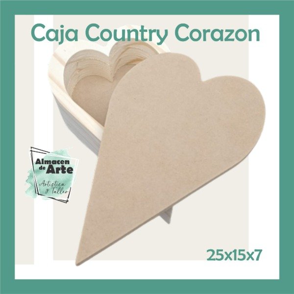 Producto - LDG Caja Country Corazon
