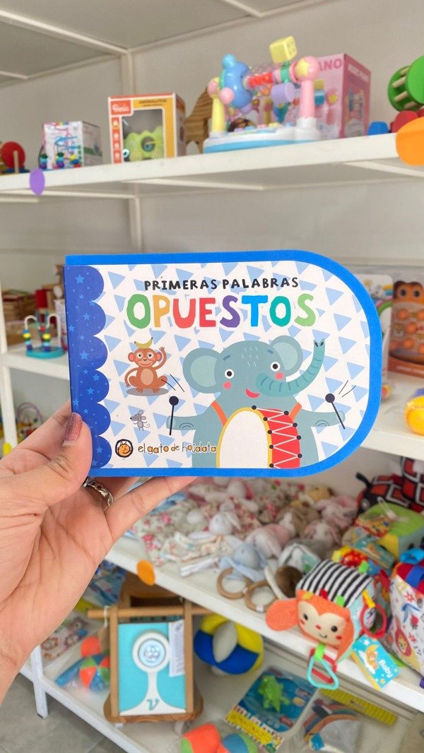 Producto - Libro "Primeras palabras. Opuestos"- El gato de hojalata