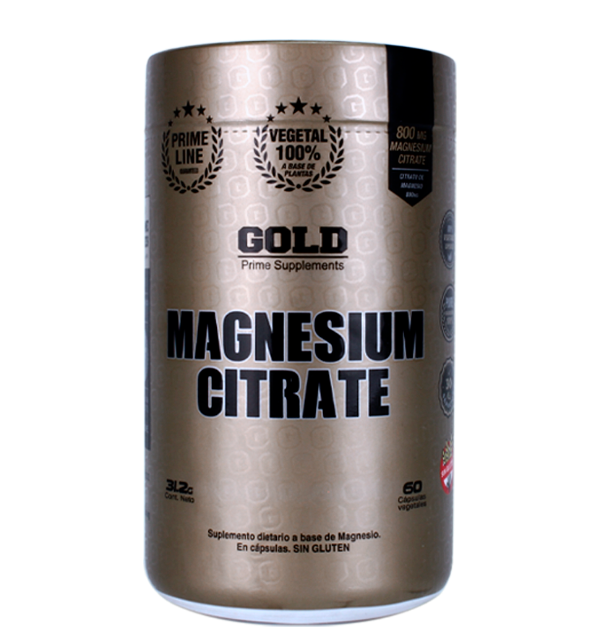 Producto - GOLD NUTRITION - MAGNESIUM CITRATE 60 CAPS