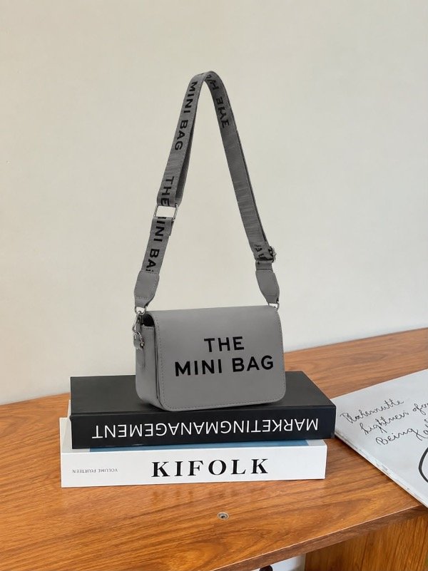 Producto - BANDOLERA THE MINI BAG - GRIS