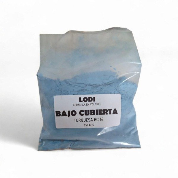 Producto - BAJO CUBIERTA TURQUESA LODI BC 14 X 250 GR