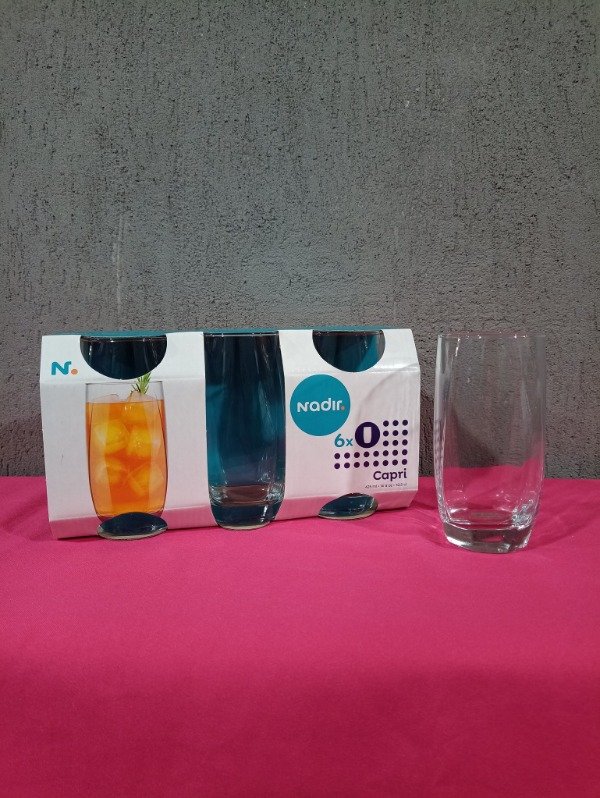 Producto - Vaso de vidrio Nadir