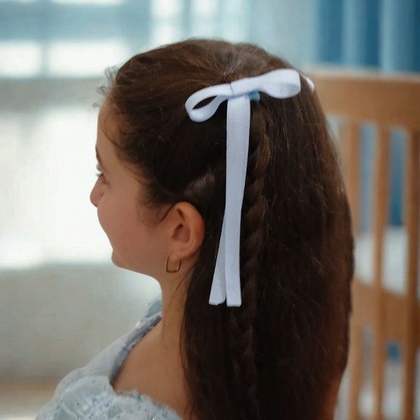 Producto - Moños coquette Celeste