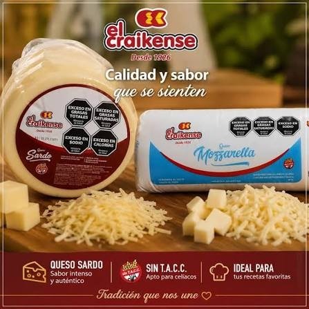 Producto - queso sardo Craikense x 1 kg