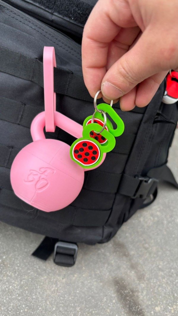 Producto - Porta Gomitas + llaveros Sandia